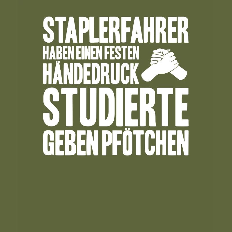 Staplerfahrer Gabelstaplerfahrer Forklift Operator