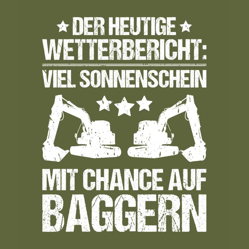 Baggerfahrer Baggerführer Heavy Equipment Operator