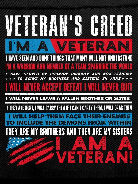 Veterans Credo, Veterans