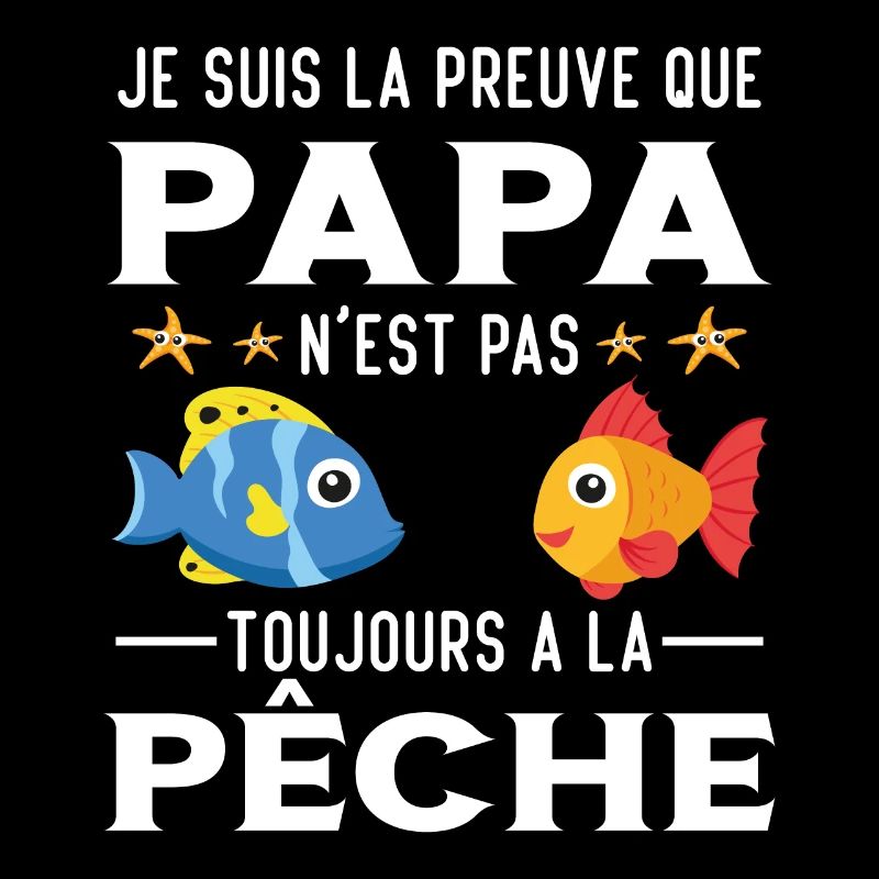 Papa Pêche Pêcheur Bébé Nourrisson Naissance