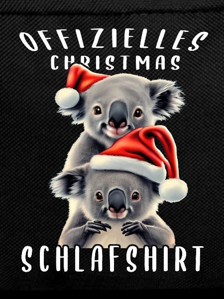 Official Christmas Sleeping Shirt Koala