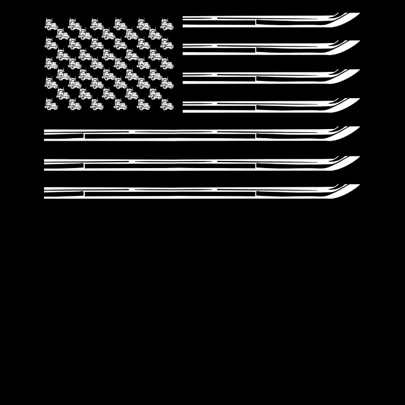 Camionneur Drapeau américain