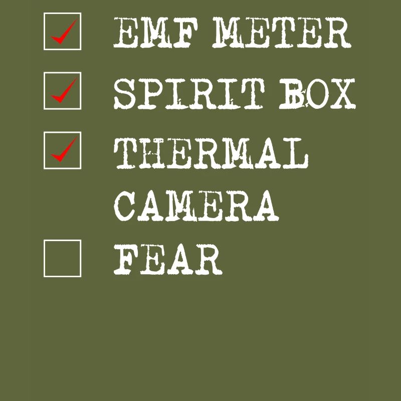 Ghost Hunter, EMF meter, thermal camera
