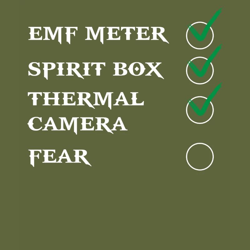 Ghost Hunter, EMF meter, thermal camera