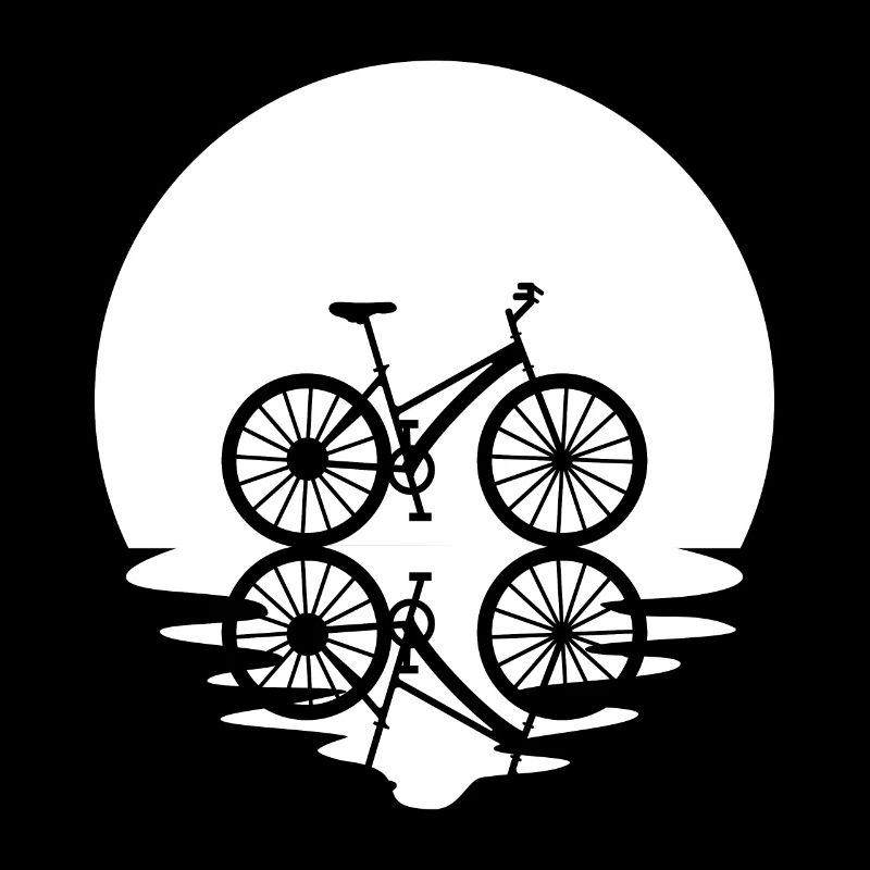 Cercle et réflexion - Cyclisme -
