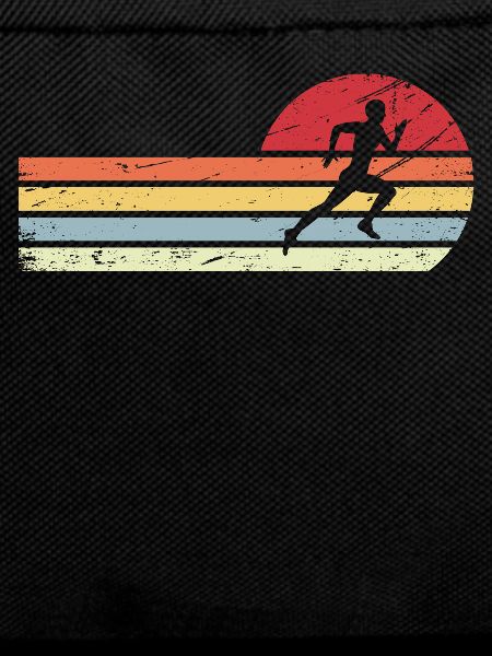 Sun and retro lines - Running -