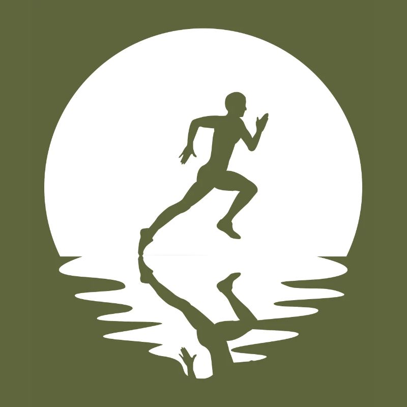 Cercle et réflexion - Course à pied -