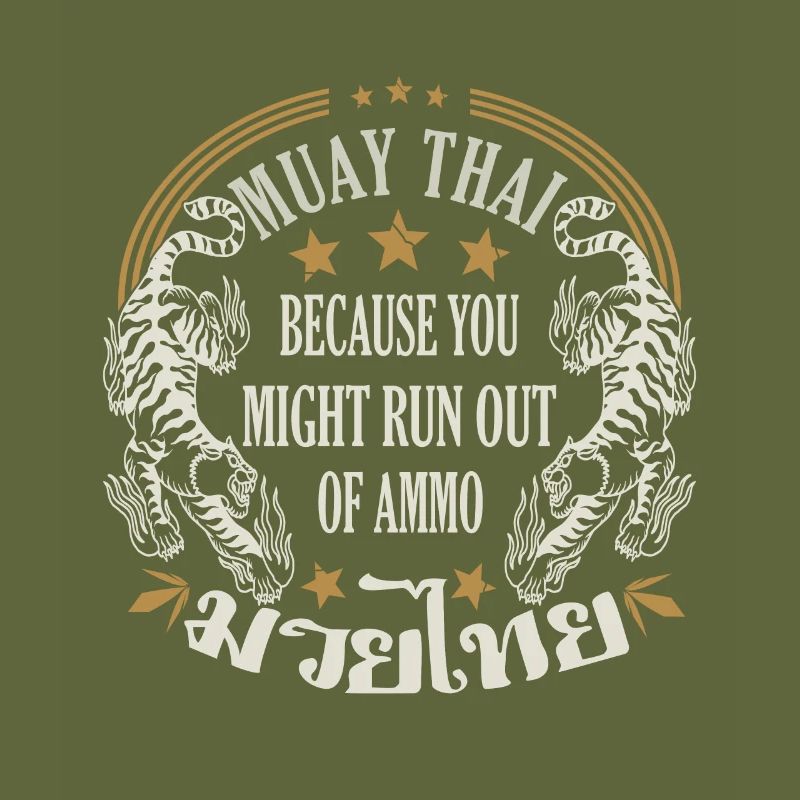 Muay Thai parce que vous manquez de cadeaux de munitions