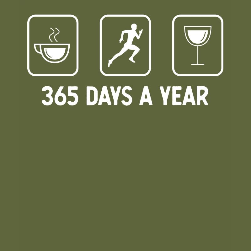 365 days a year - Wine - Running -