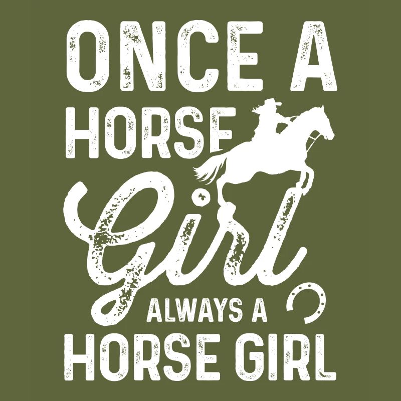 Einmal ein Pferdemädchen, immer ein Pferdemädchen