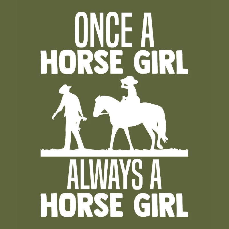 Einmal ein Pferdemädchen, immer ein Pferdemädchen