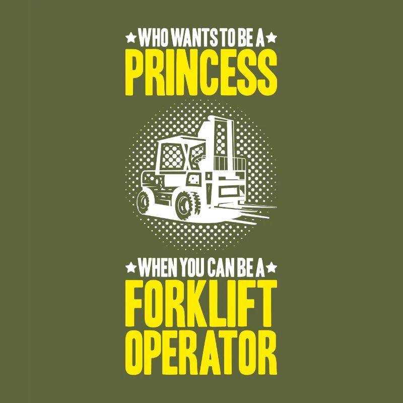Staplerfahrer Gabelstaplerfahrer Forklift Operator