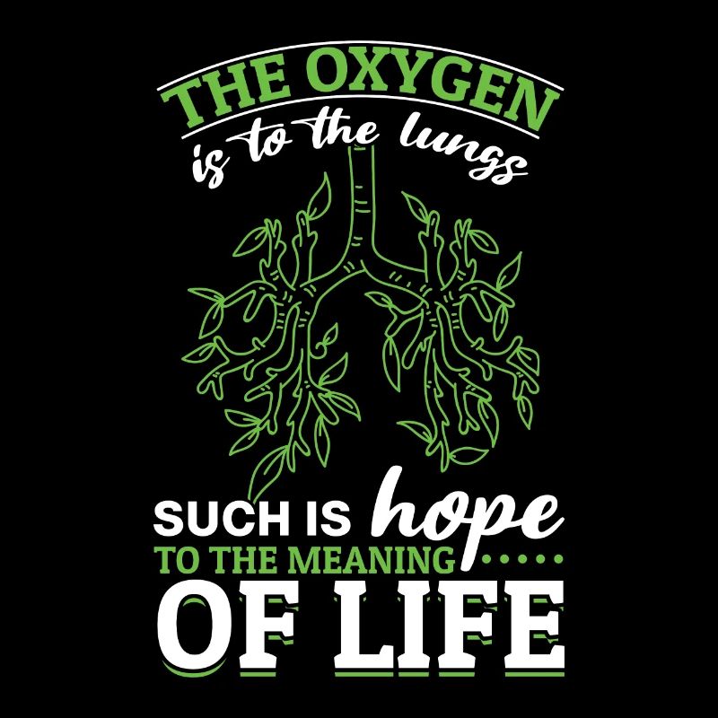 Spenderlunge Äste Oxygen Lungen Hoffnung Leben