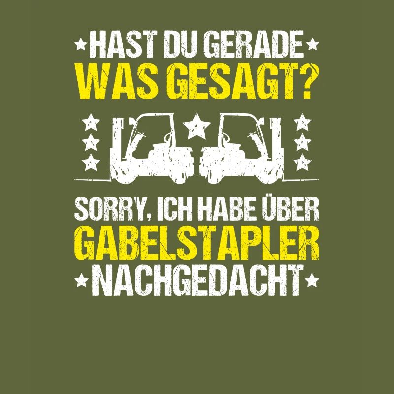 Staplerfahrer Gabelstaplerfahrer Forklift Operator