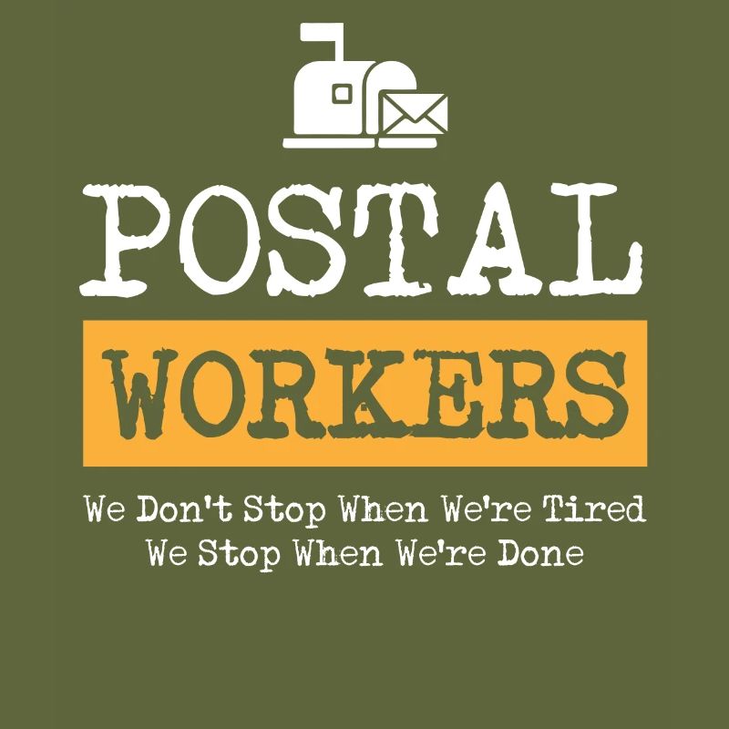 Postal worker, postal worker, postman