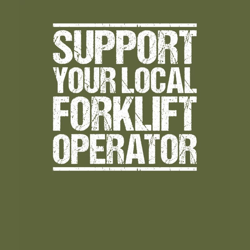 Staplerfahrer Gabelstaplerfahrer Forklift Operator