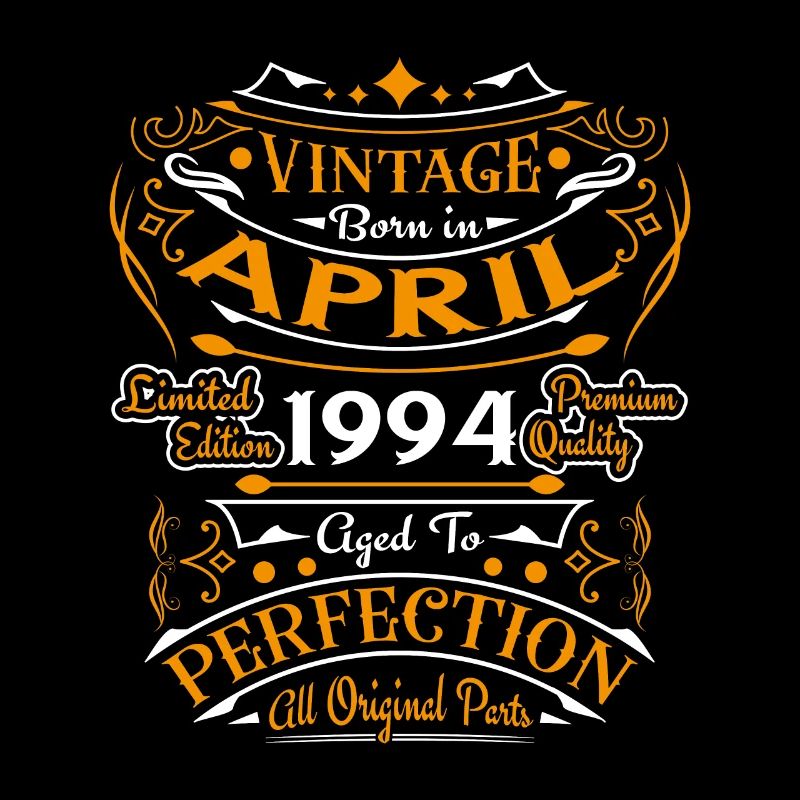Vintage geboren im April 1994 Geburtstagsgeschenk