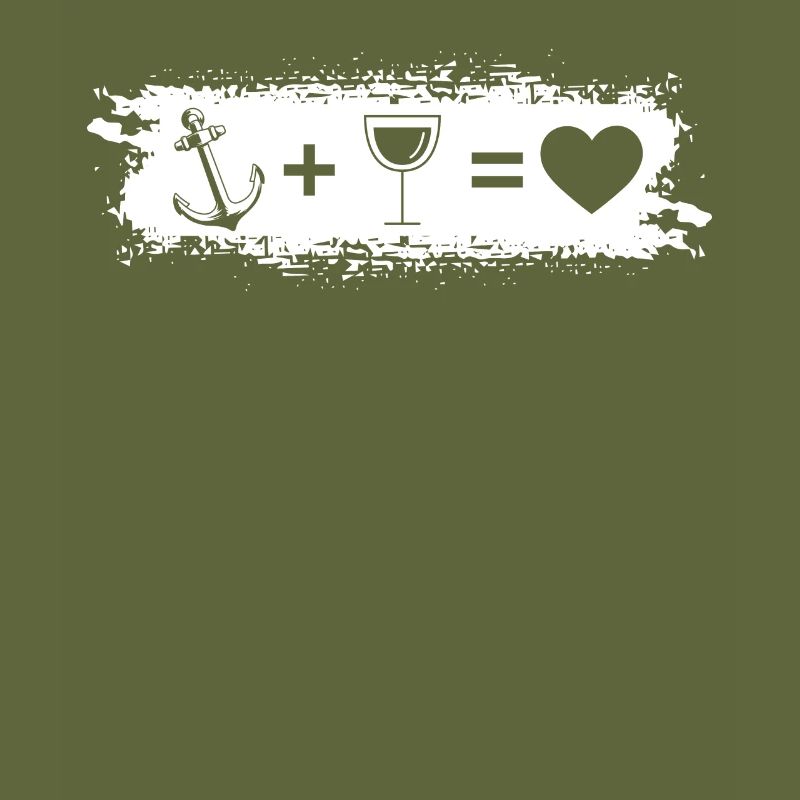 Grunge Rectangle - Heart - Wine - Anchor -
