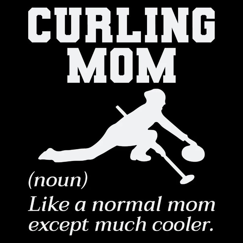 Curling Mama Winter Eissport Curler Muttertag