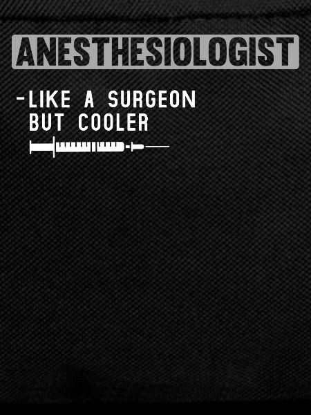 Anesthesia, anaesthetist