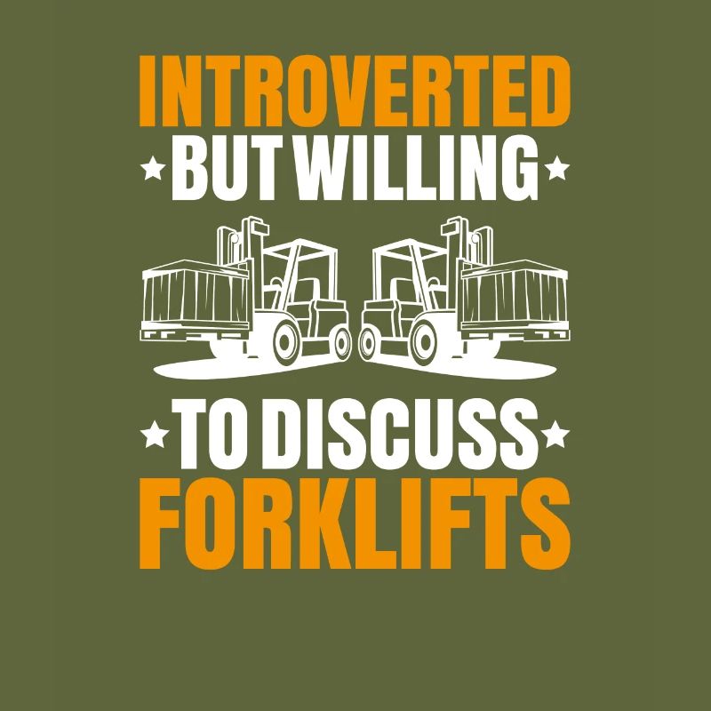 Staplerfahrer Gabelstaplerfahrer Forklift Operator