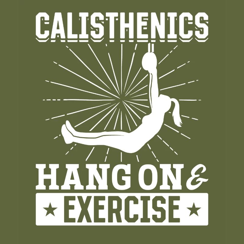 Calisthenics Hang On Exercise Pull-Up Training