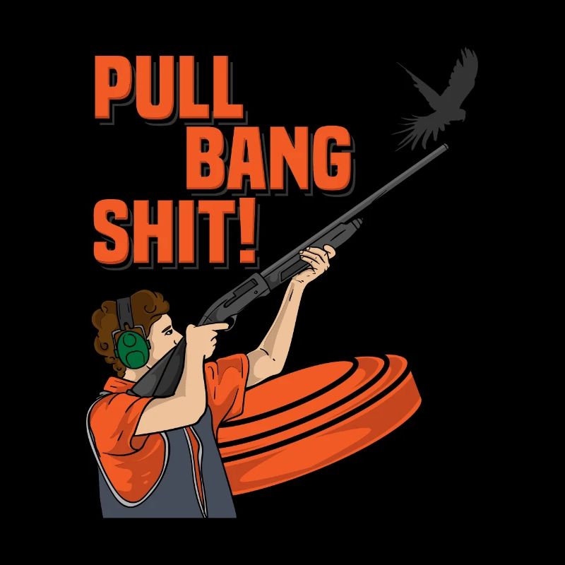 Pull Bang Shit Clay Pideon Skeet Shooting