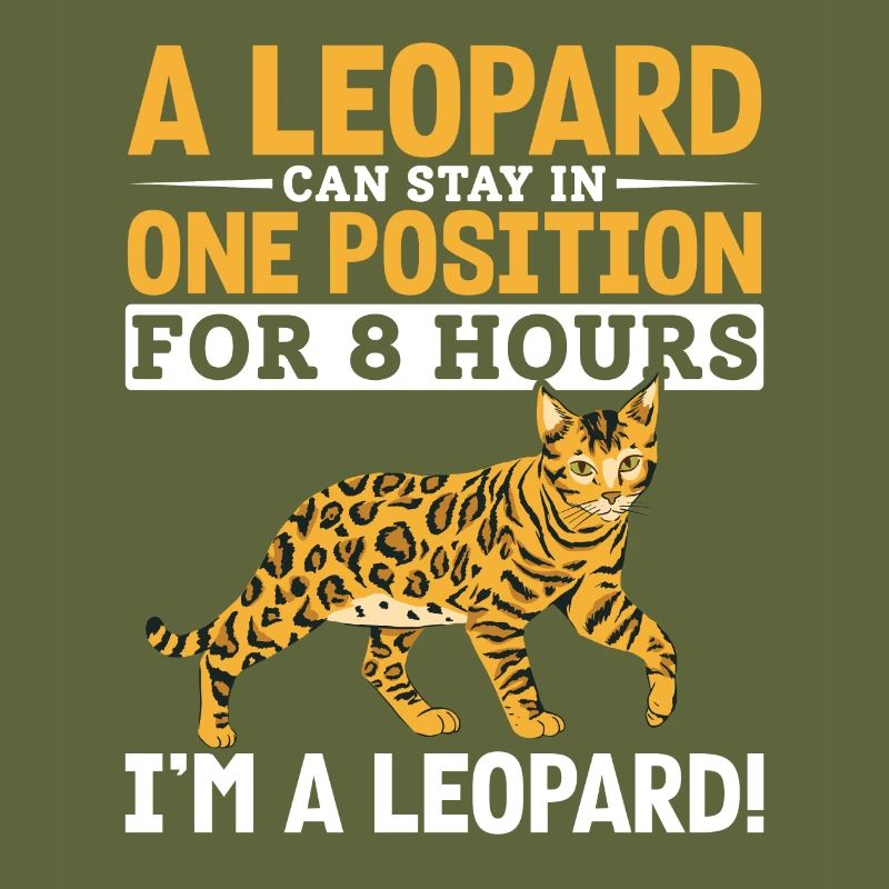 Bengal Katzenrasse Leopard Samtpfote Geschenk