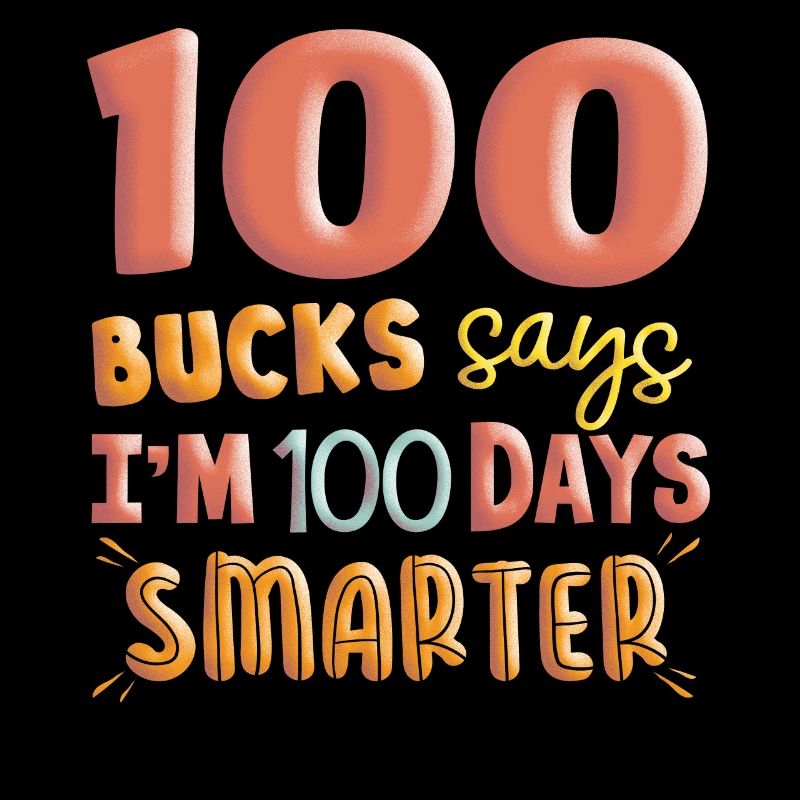 100 days school, 100 days smarter, school