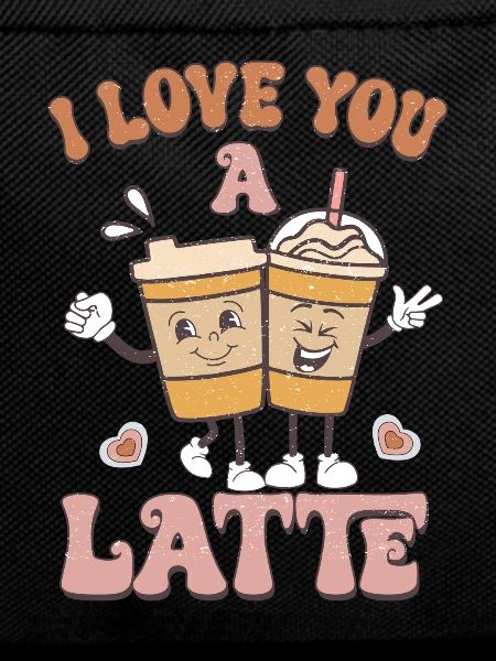 I love you retro Valentines