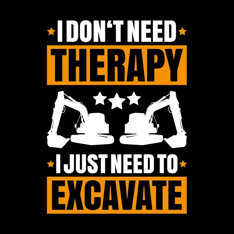 Baggerfahrer Baggerführer Heavy Equipment Operator