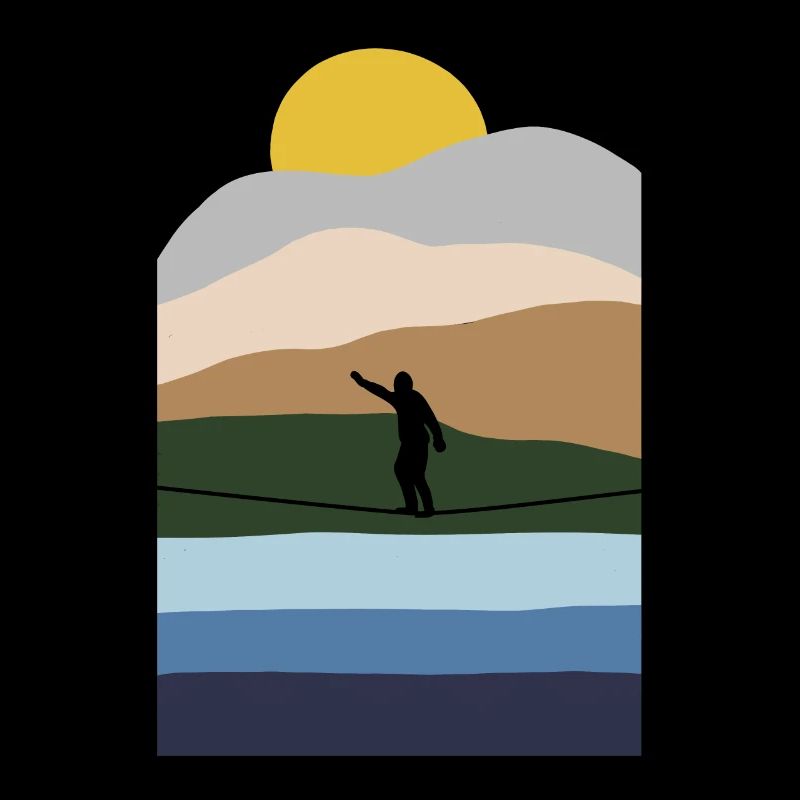 Balancing Indoor Slackers Slackerliner Slackline