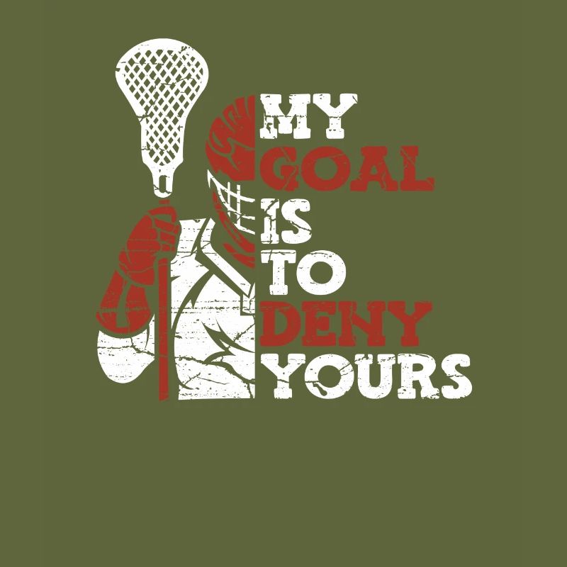 Mon but est de refuser le vôtre Intercrosse Lax Player