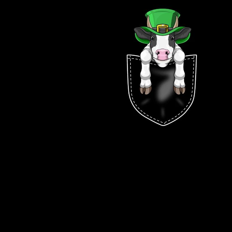 Lustiges Kühe St. Patricks Day Party Geschenk