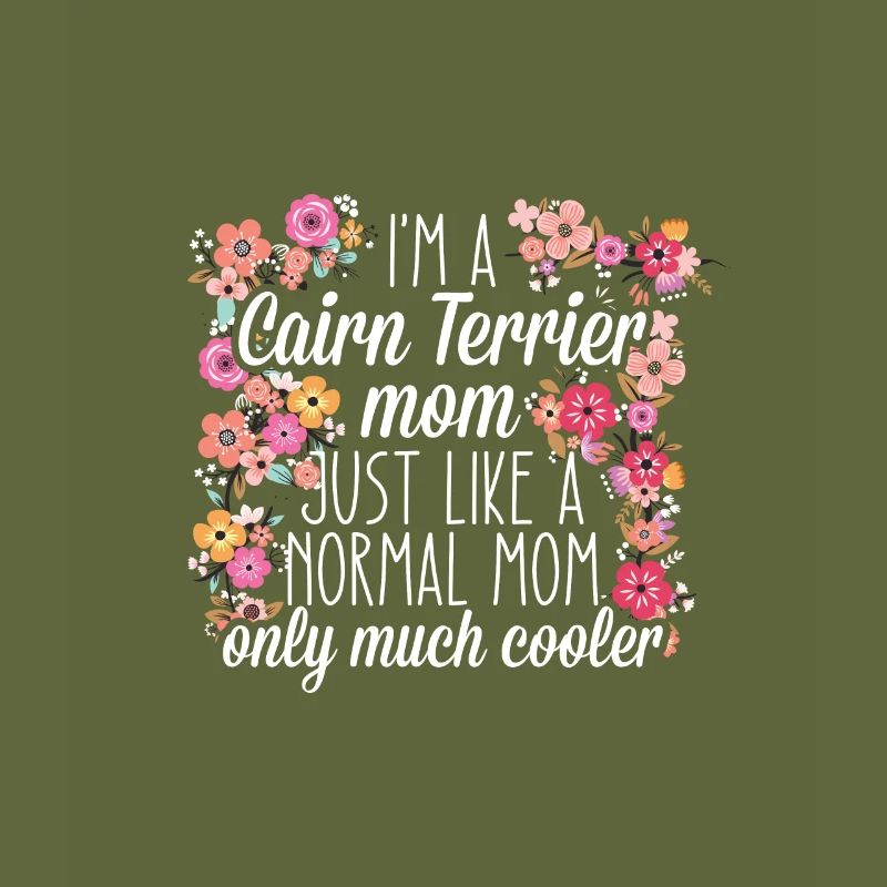 Cairn Terrier Mom