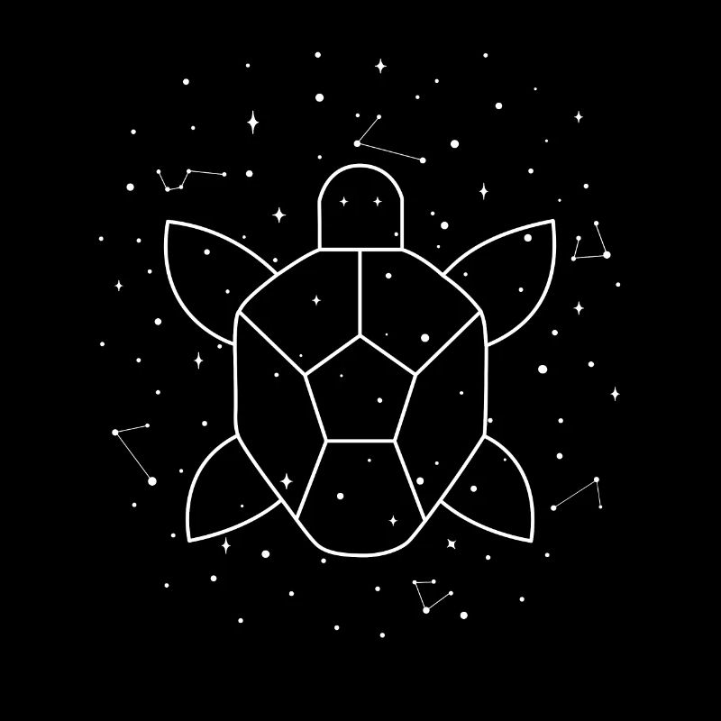 Constellation de la tortue aquatique