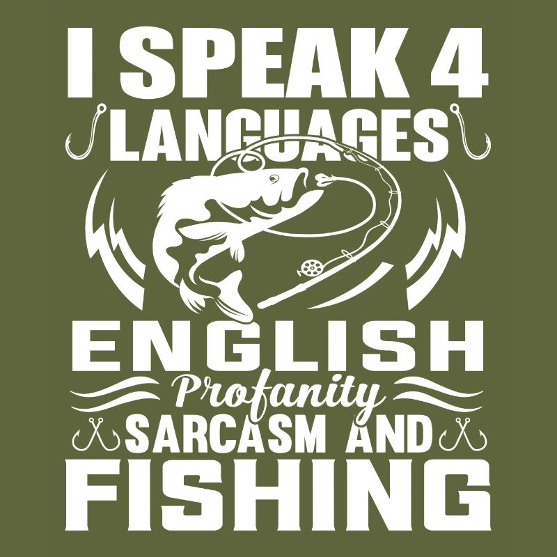 I speak 4 languages English Profanity Sarkasm