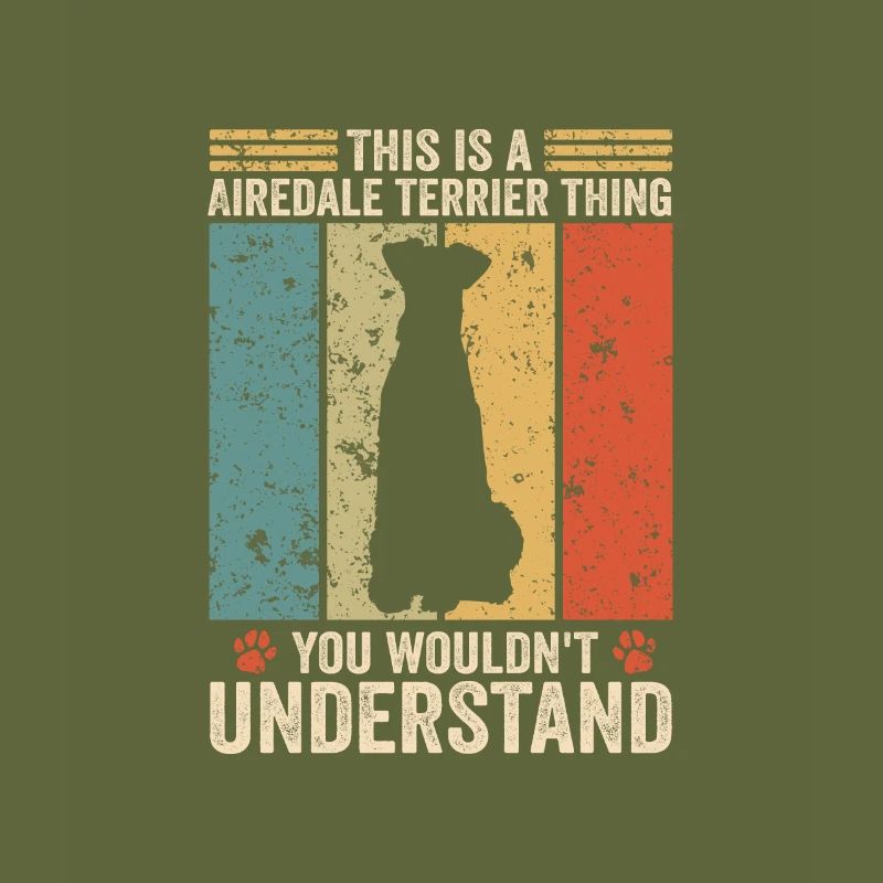 This is an Airedale Terrier thing