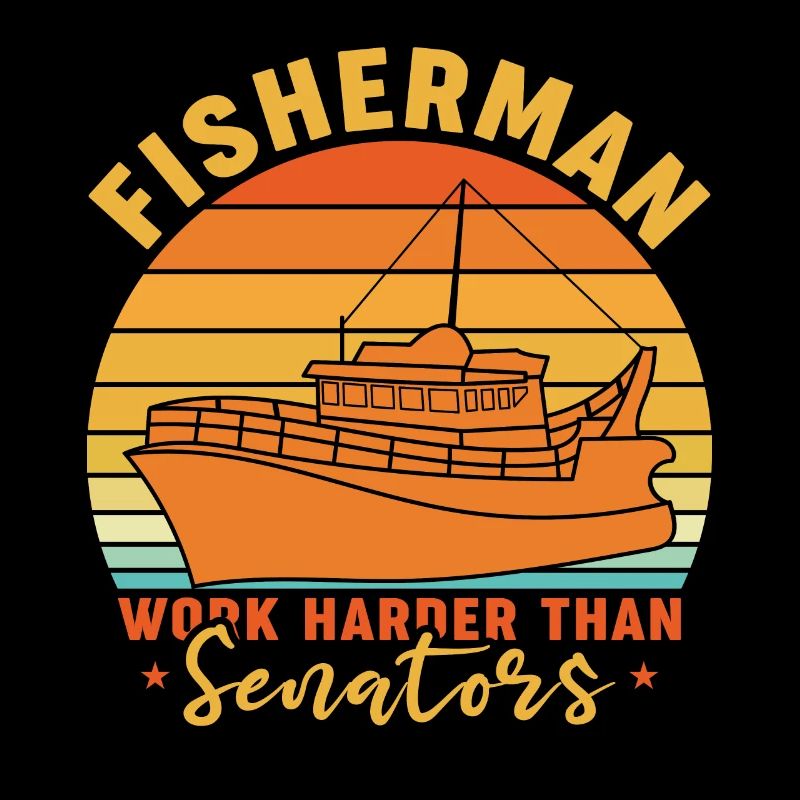 Fishermen work harder than senators -