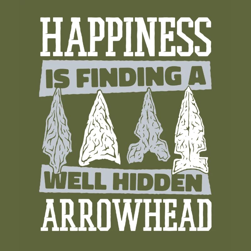 Le bonheur, c’est de trouver une pointe de flèche cachée