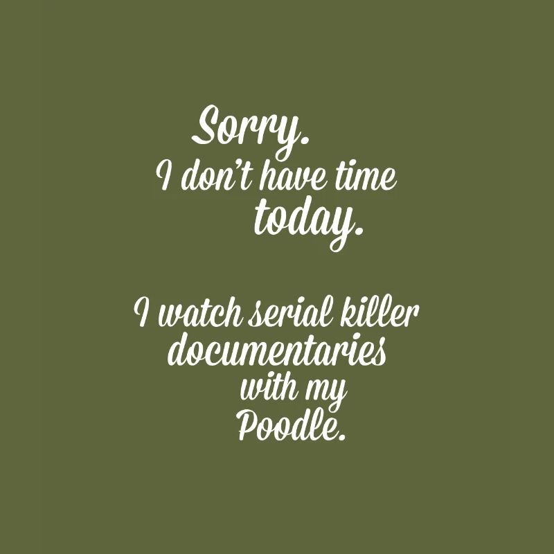 Je regarde des documentaires avec mon caniche