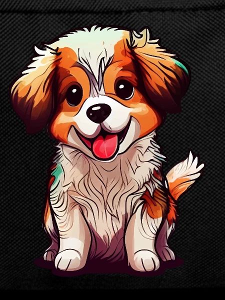 Irresistible dog motif