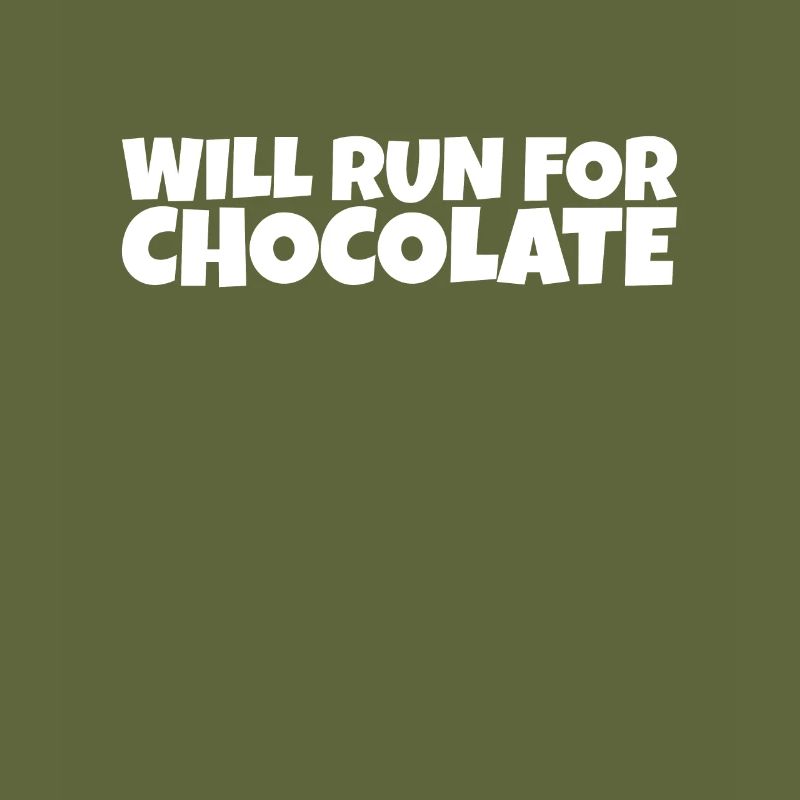 Runner Running Athlete Chocolate Lover Gift