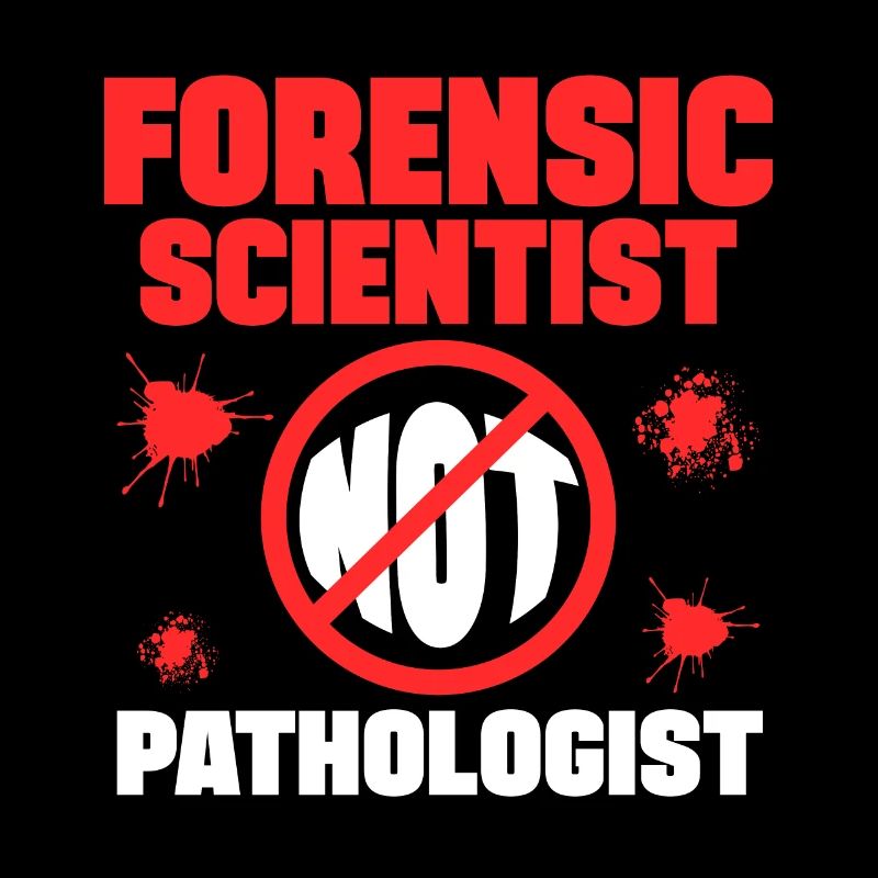 Forensic Scientist Not Pathologist Crime Lab Gift