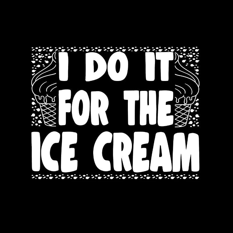 Je le fais pour la crème glacée pour les amateurs de crème glacée