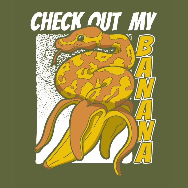 Check Out My Banana Python Schlange Banana Ball
