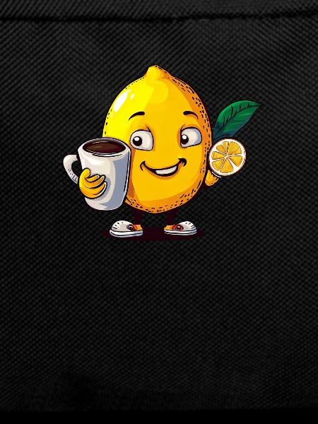 Sweet lemon drinks coffee