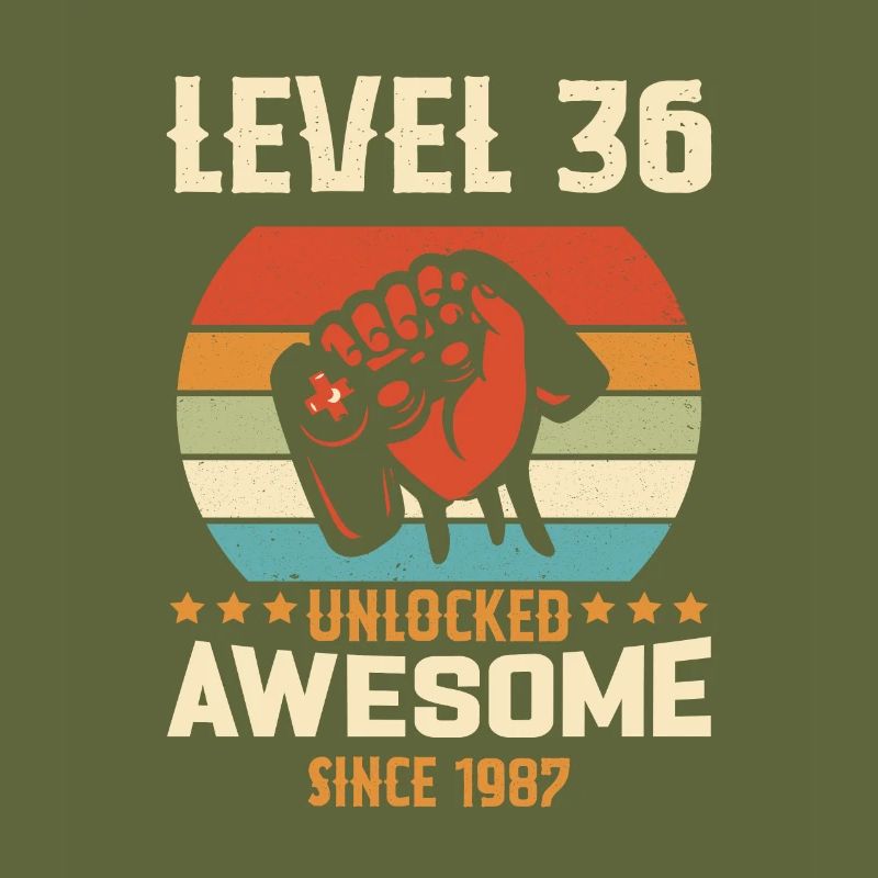 Level 36 complete 1987 Birthday Gift