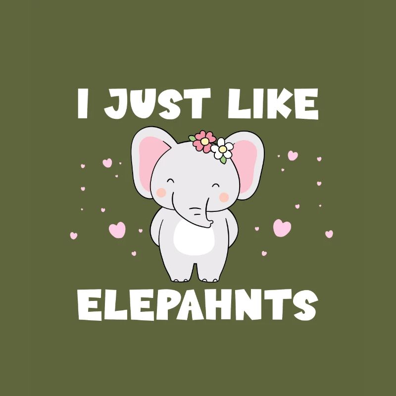 J’aime juste les éléphants