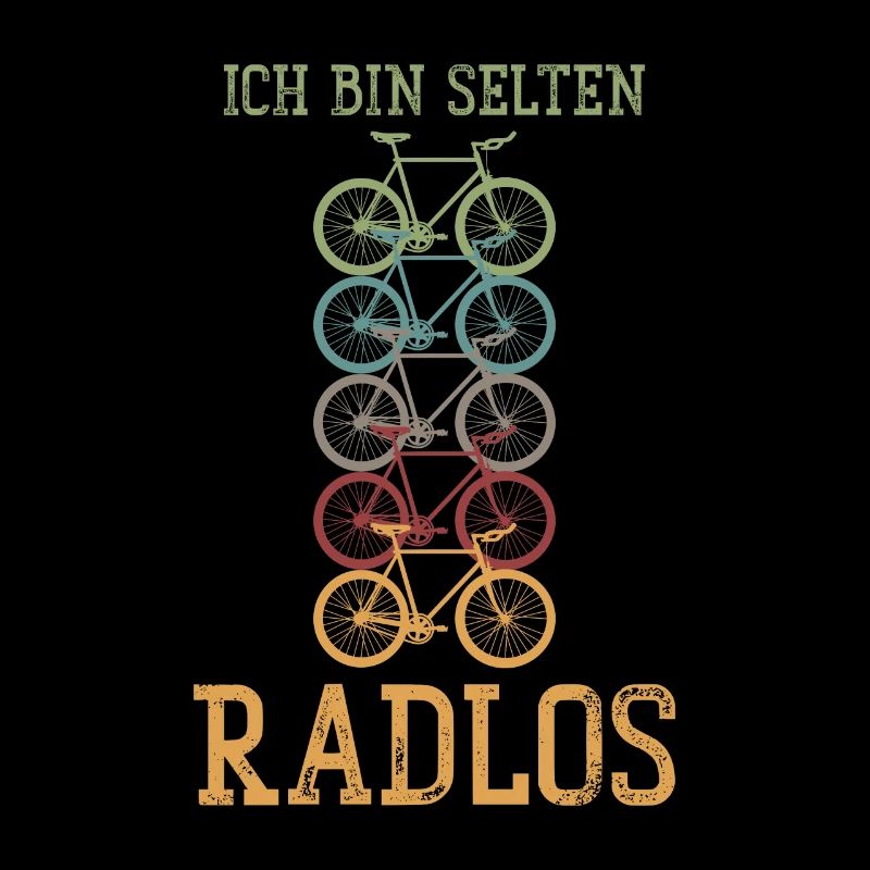 Ich bin selten Radlos